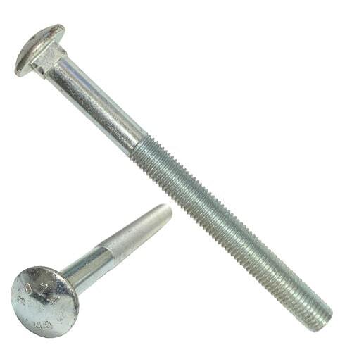 CB516912 5/16"-18 X 9-1/2" Carriage Bolt, A307 Grade A, Zinc